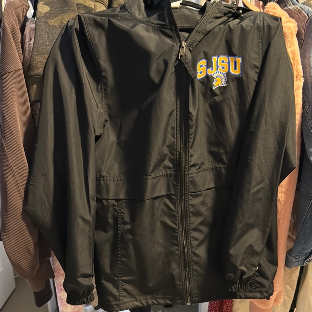 SJSU Black Hooded Jacket
